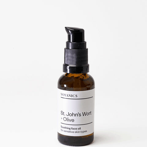 St. John`s Wort + Olive Soothing Face Oil (for sensitive skin types) - Voyanics