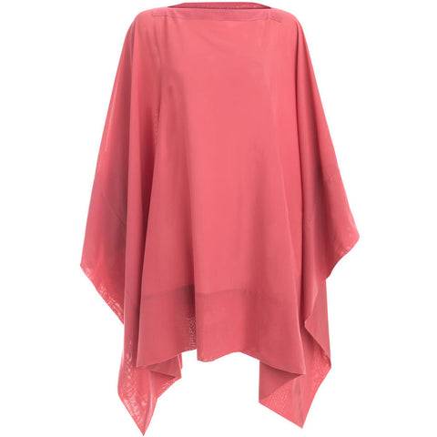 CASA NATA Leichter Poncho, Rosa, Baumwolle, Sommermode, Standmode, Damenmode, Handmade, Handcrafted, Fair trade, Fair fashion, Made in Europe, Sustainable fashion, Nachhaltig, Nachhaltige Mode, Fair fashion, Ethical fashion - SHOP NOW - the wearness online-shop - ETHICAL & SUSTAINABLE FASHION