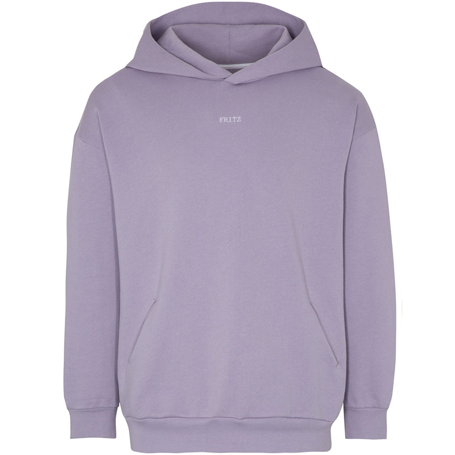 UNISEX ORGANIC COTTON HOODIE IN LILAC